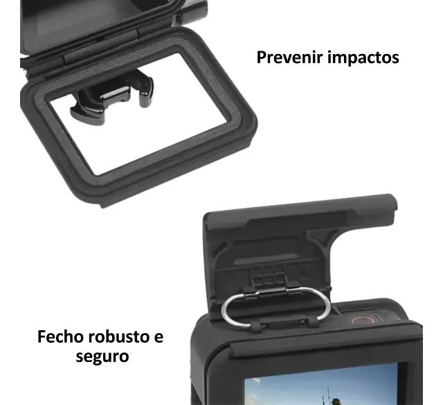 Case Armação Moldura Frame anti impacto Para Gopro Hero 5-6-7  - Foto 5