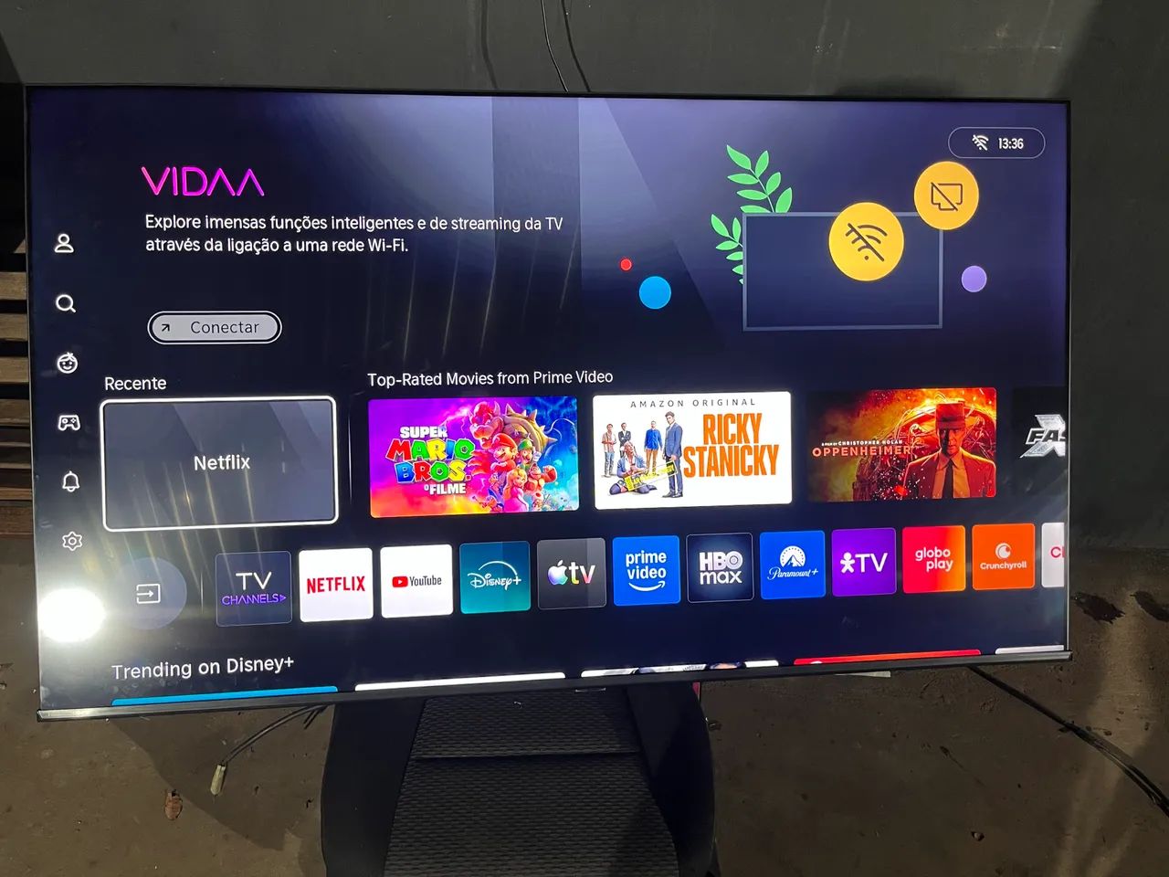 Tv Dled 55 polegadas Toshiba 4k Bhuetooth novinha na caixa  - Foto 2