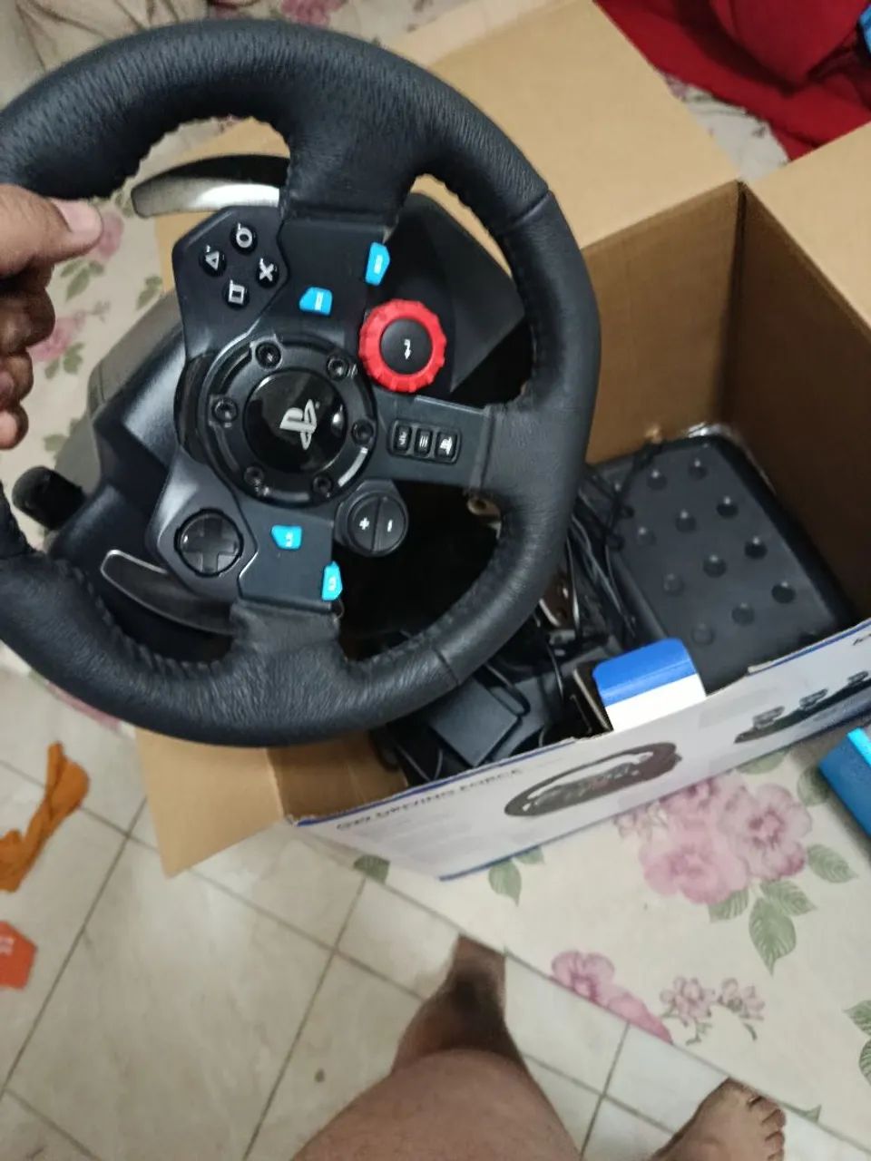 Volante G29 com shifter - Foto 2