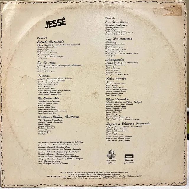 2 LP 12 polegadas do cantor Jessé  - Foto 4