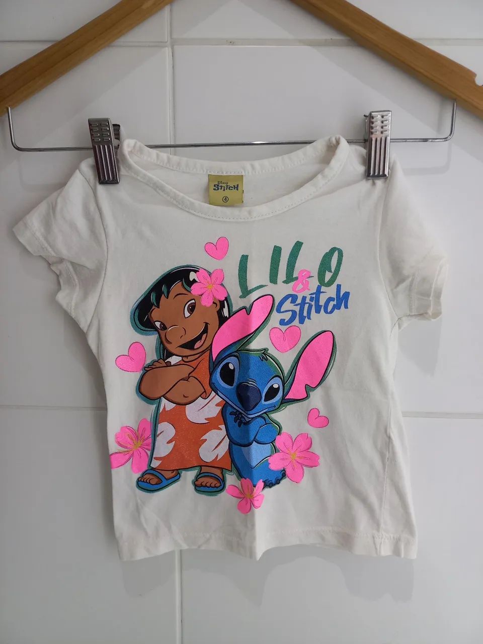 Camiseta lilo stitch 