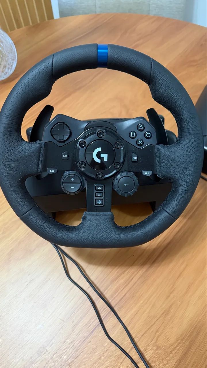 Volante Logitech G923 TrueForce - Completo e em ótimo estado - Foto 4