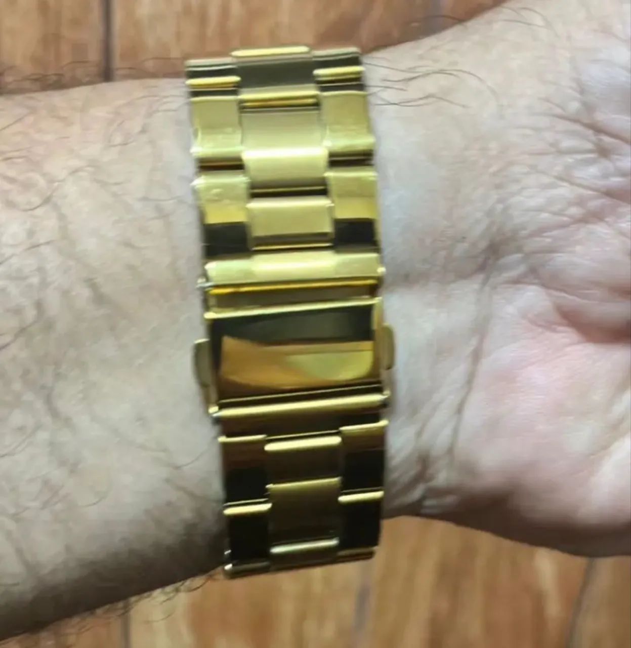 Relógio Social Dourado - Foto 4