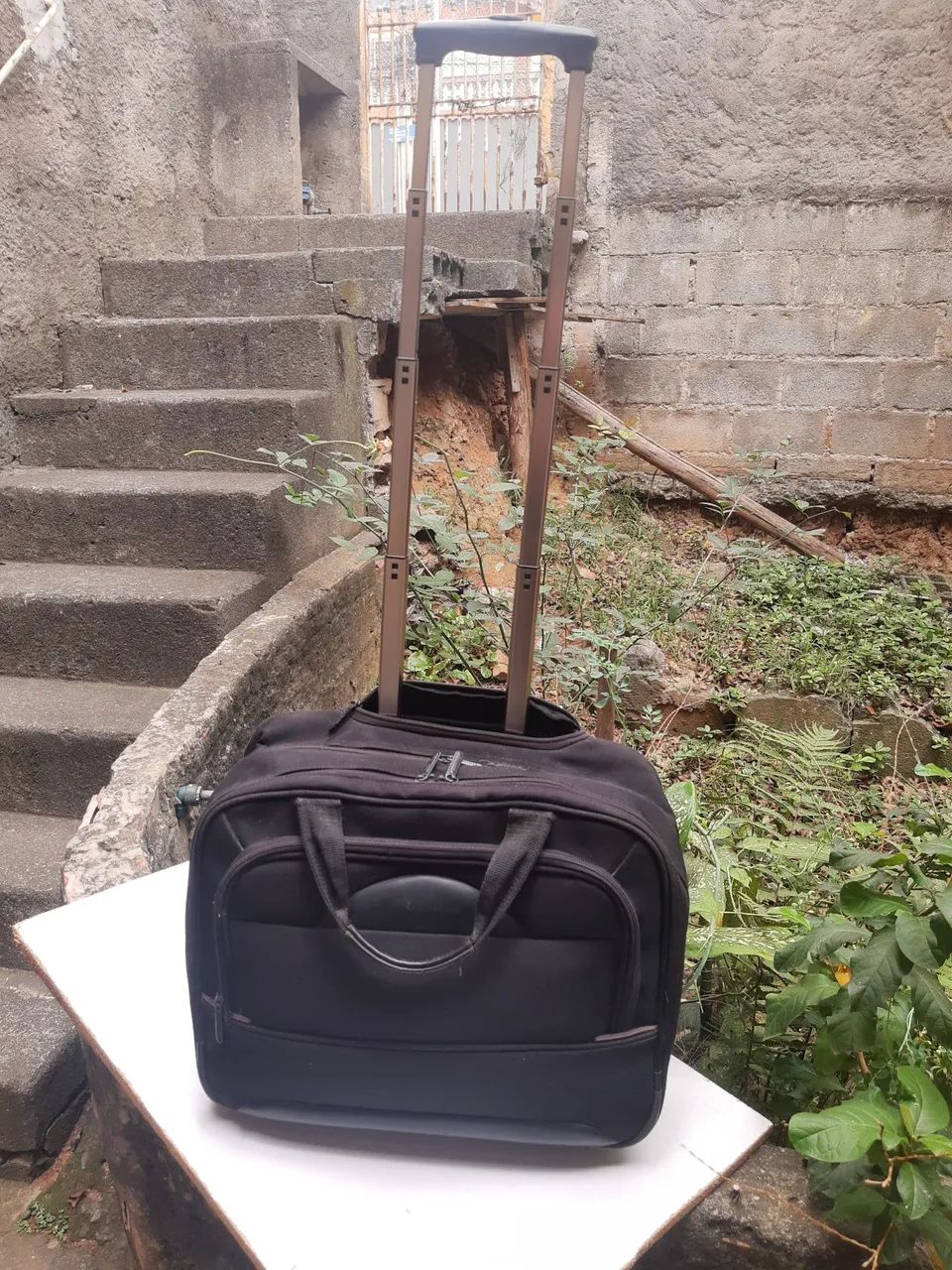 Bolsa executiva preta masculino - Foto 2