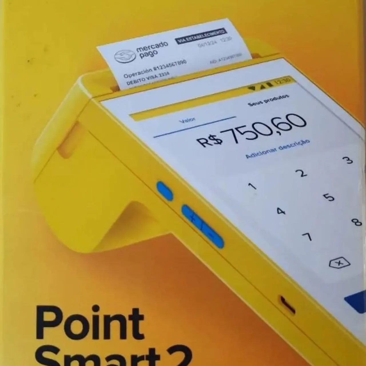 Máquina Point Smart 2 ( Mercado Pago ) - Entrega Grátis  - Foto 4