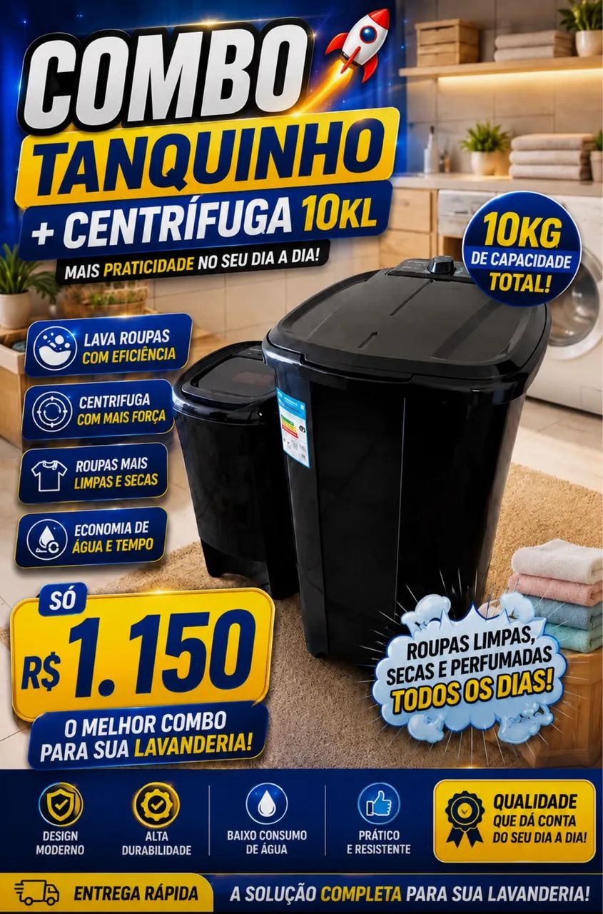 Tanquinho+ Centrifuga