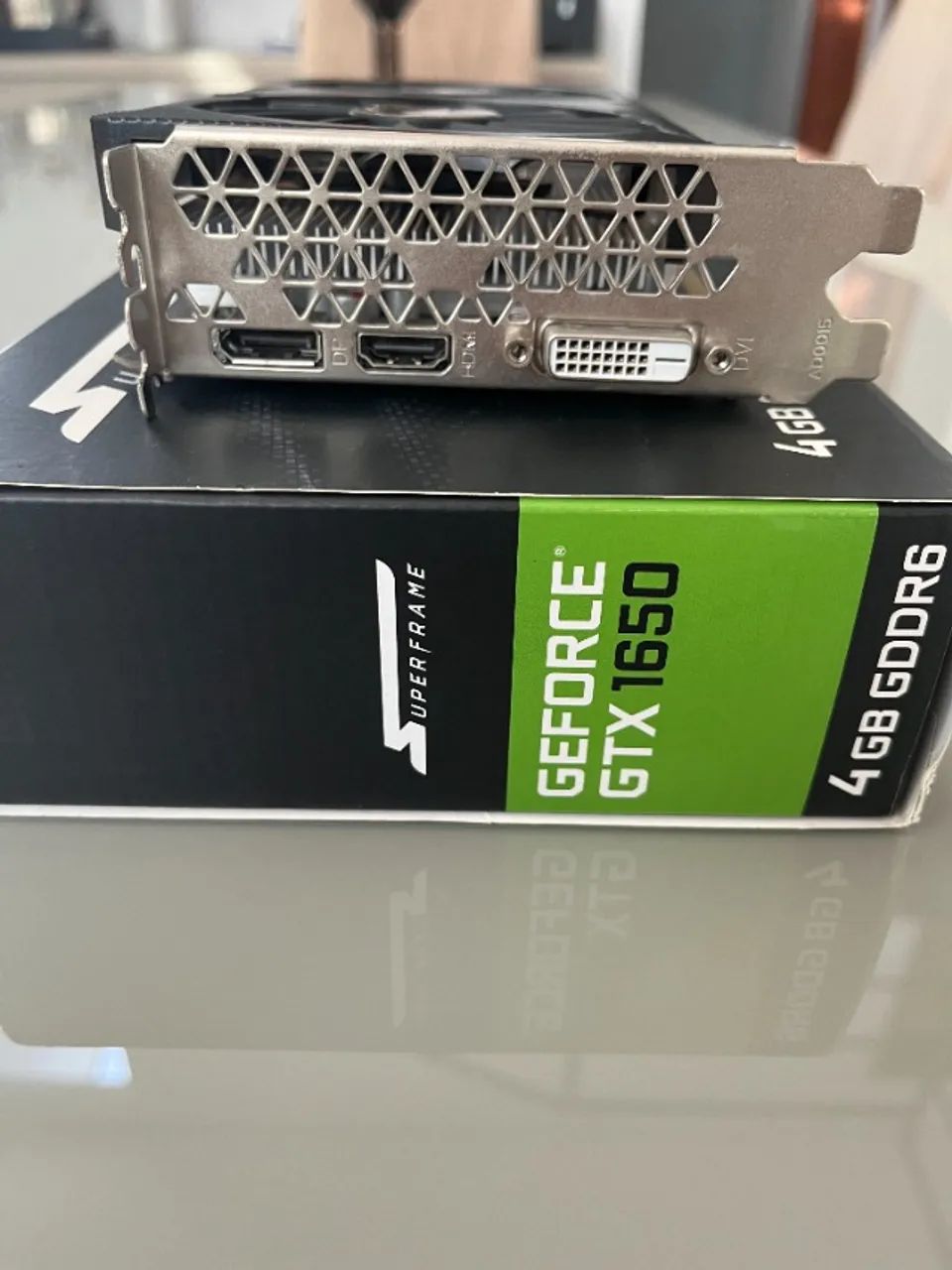 Placa de vídeo GTX 1650 DDR6 + Caixa Original - Foto 4