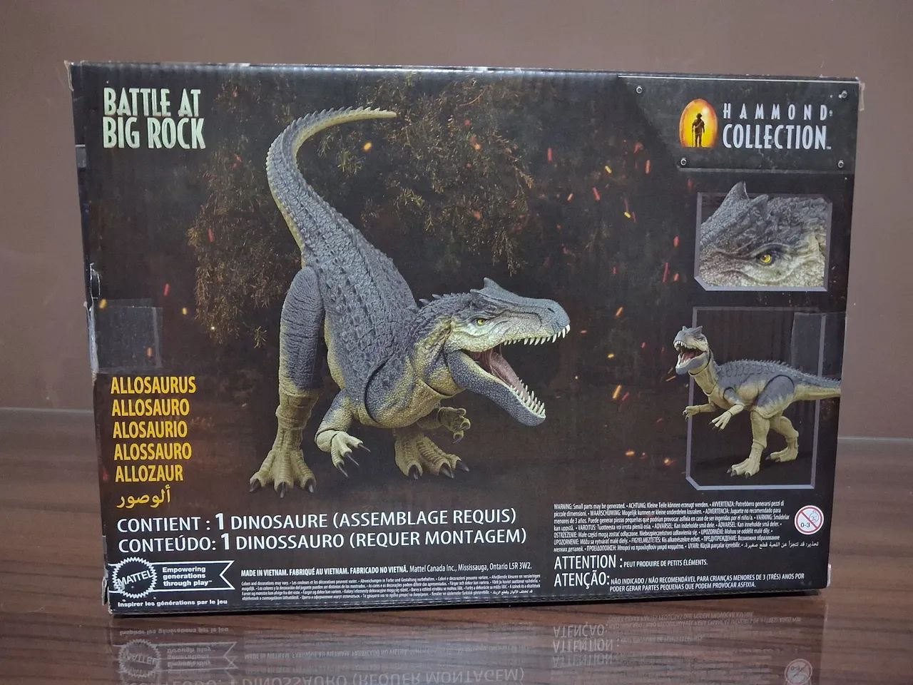 Jurassic Park Allosaurus Hammond Colection - Foto 3