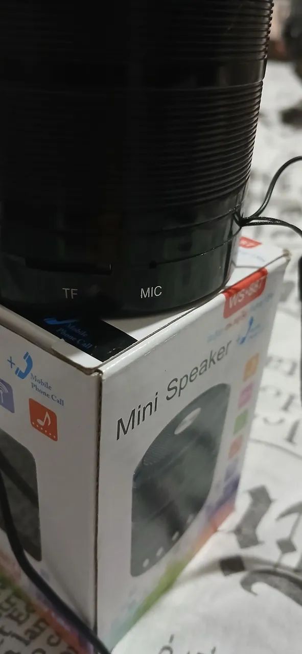 Mini caixa de Som Bluetooth (novas) - Foto 4