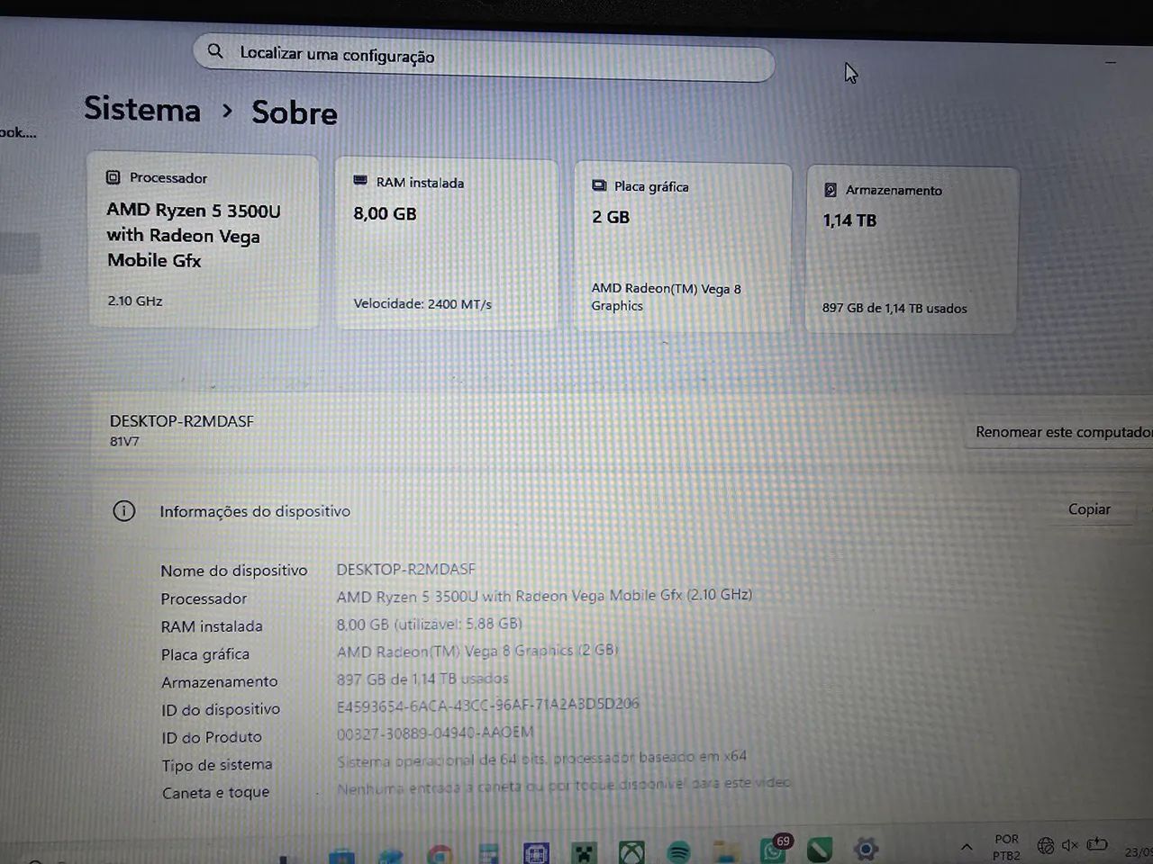 Notebook Lenovo IdeaPad S145 - 15API (LEIA A DESCRIÇÃO) - Foto 4