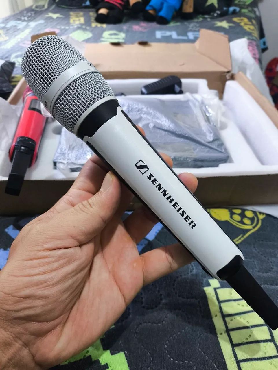 Microfone Profissional Sem fio Sennheiser Duplo Ew135G4