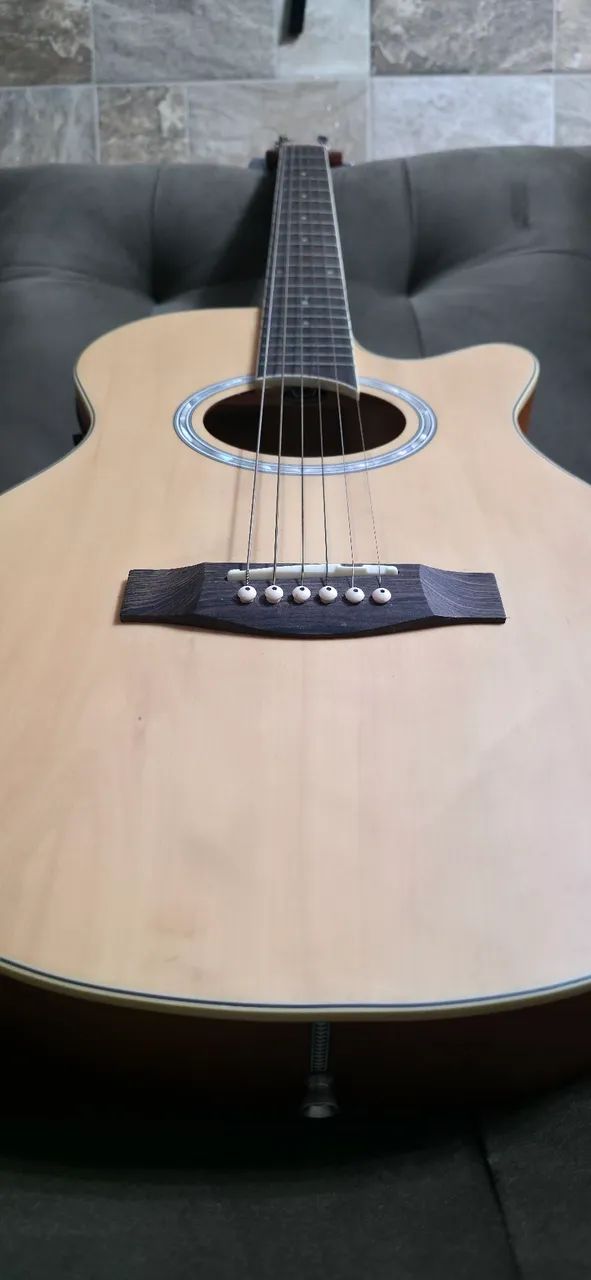 Violão Elétrico Giannini (arrumar a parte elétrica) - Foto 2