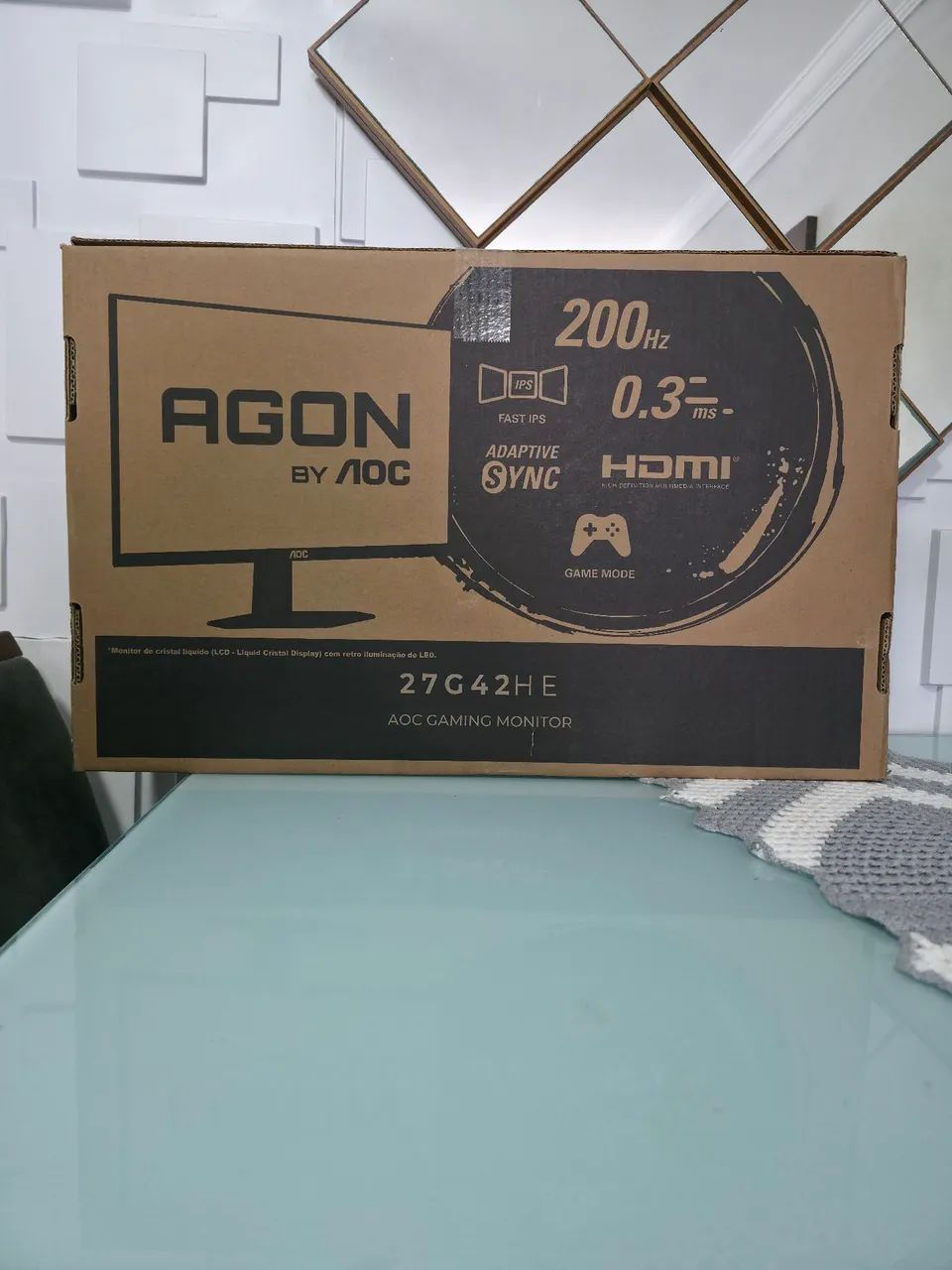 MONITOR GAMER AOC 200HZ 0.3MS  27 POLEGADAS