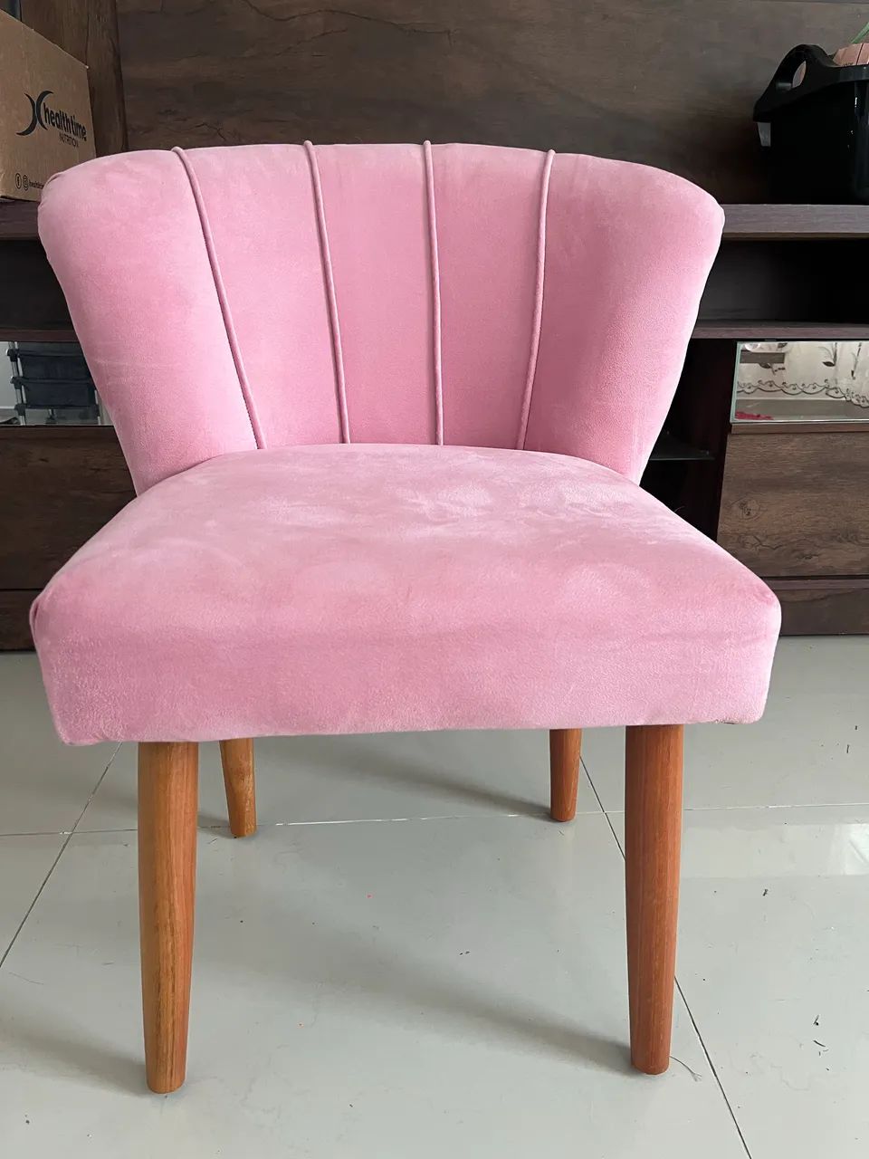 Cadeira estofada decorativa  - Foto 2