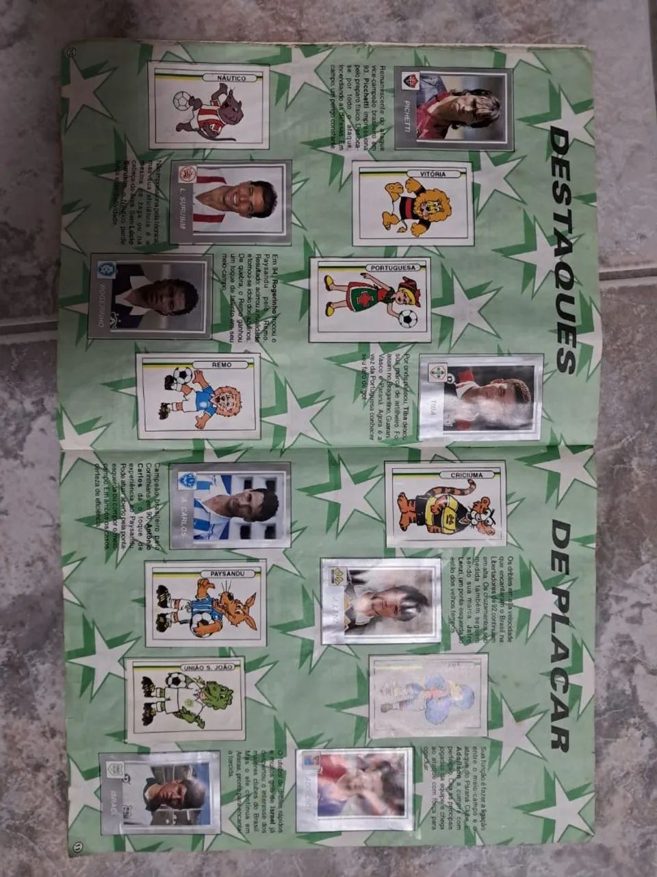 Álbum Completo Campeonato Brasileiro 1994 - Foto 4