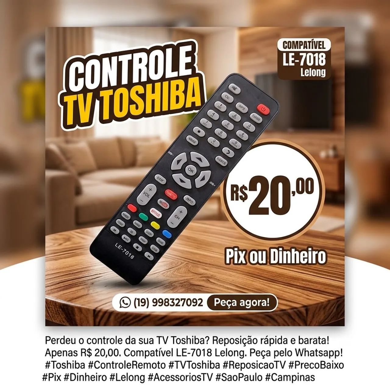 Controle remoto