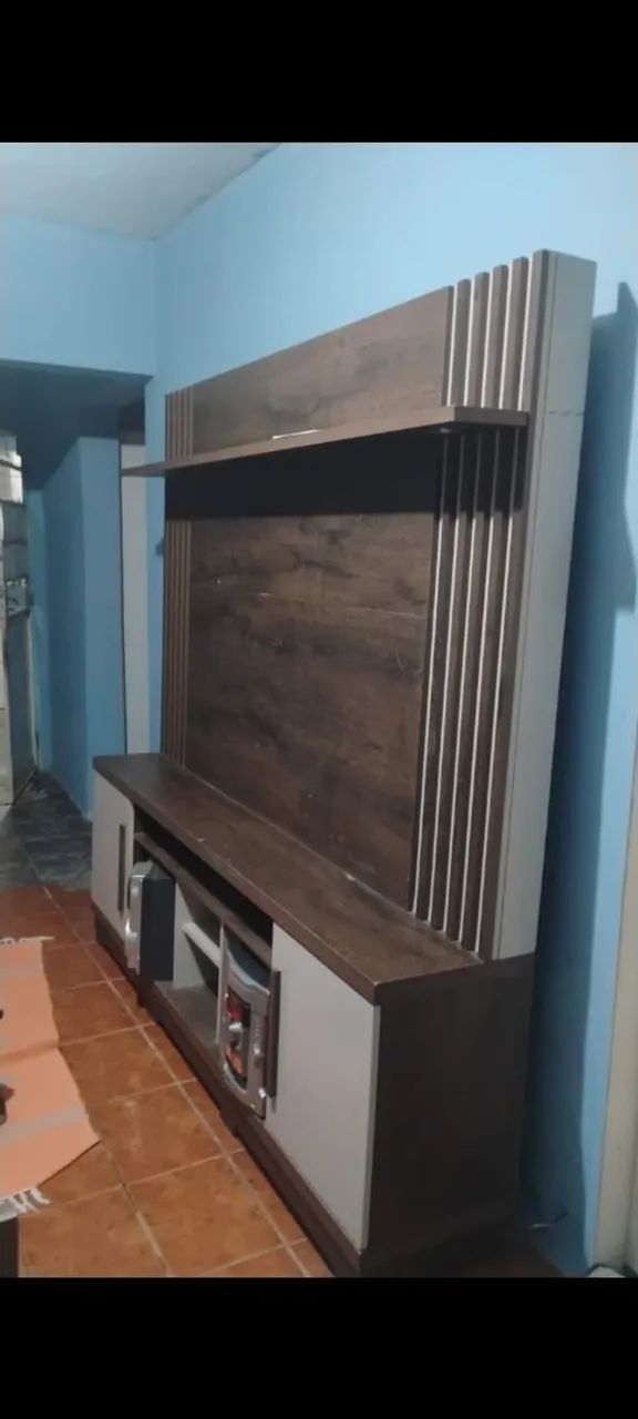 Estante Home Tv Até 60 Polegadas Com Led Plenus  - Foto 3