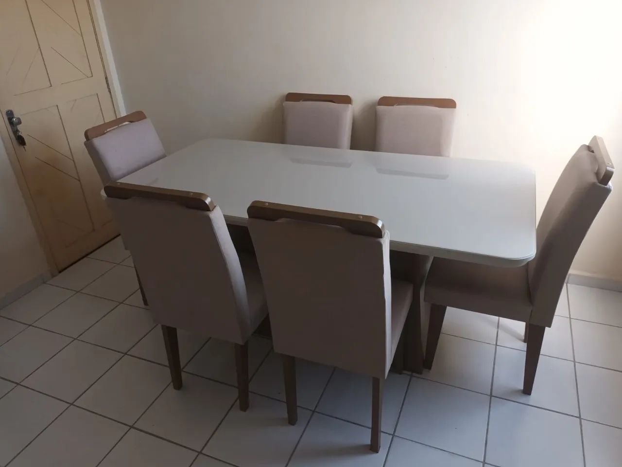 Mesa MDF completa linda elegante  - Foto 2