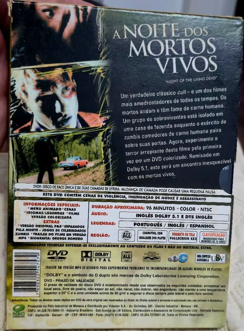 DVD A Volta dos Mortos Vivos - Foto 3