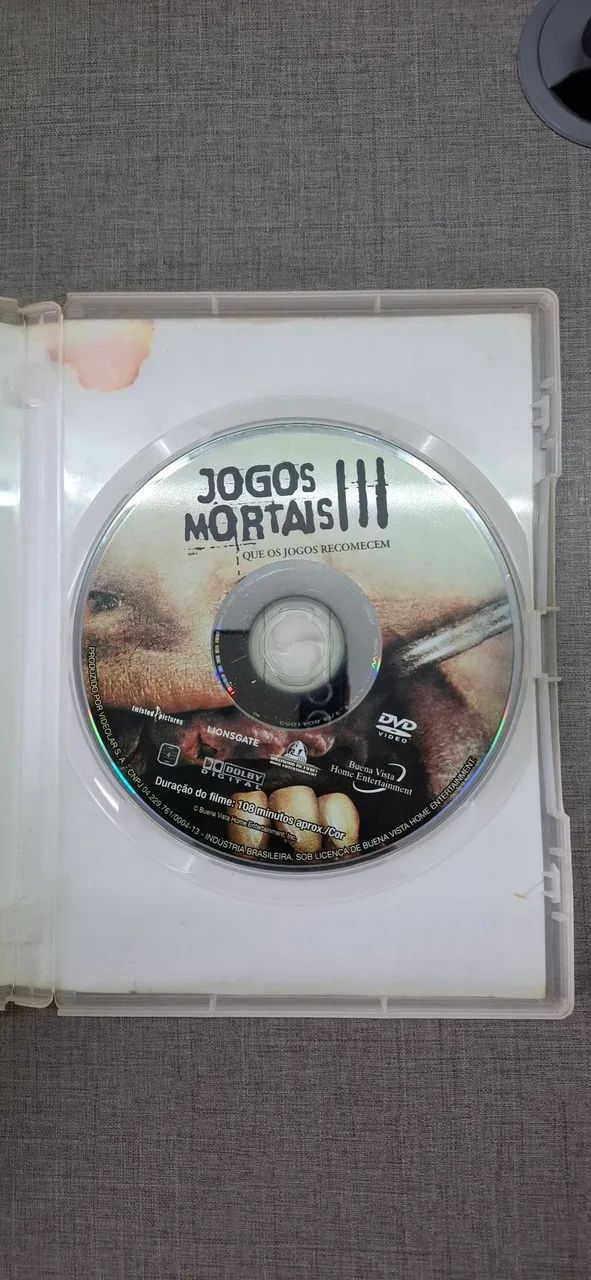 DVD Jogos Mortais 3 Saw - Foto 3