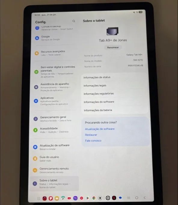 Tablet Galaxy A9+ - Foto 4