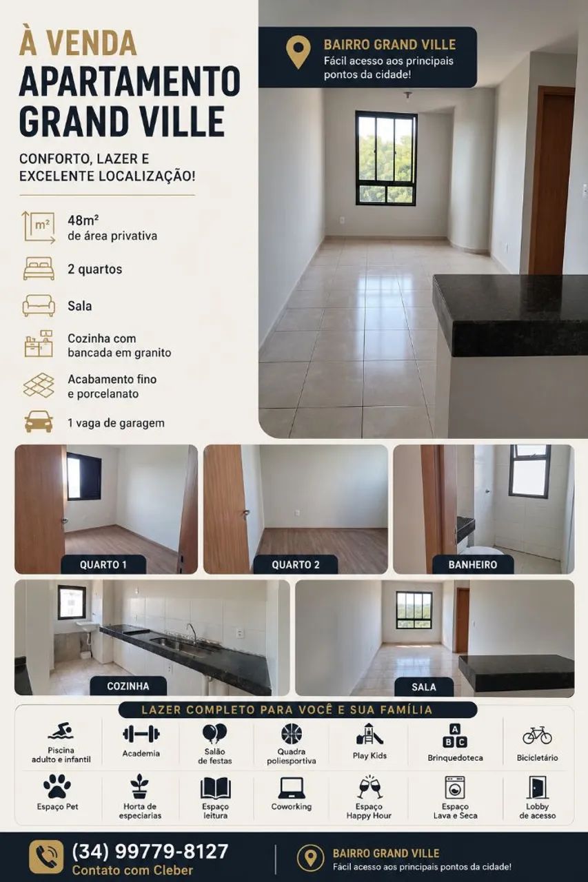 Apartamento a venda - Grand Ville - Foto 4