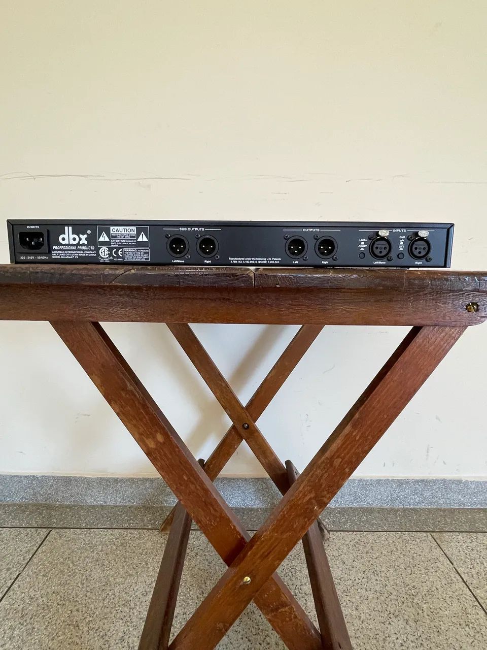 その他 DBx stand Processador de áudio DBX DRIVE RACK PX - Instrumentos musicais
