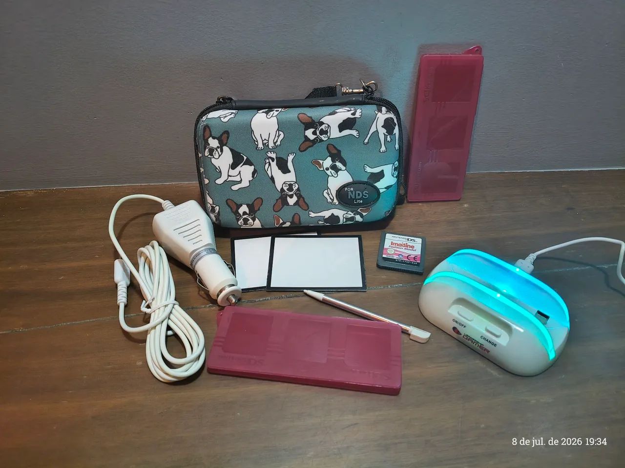 Nintendo DS lite kit de itens  - Foto 4