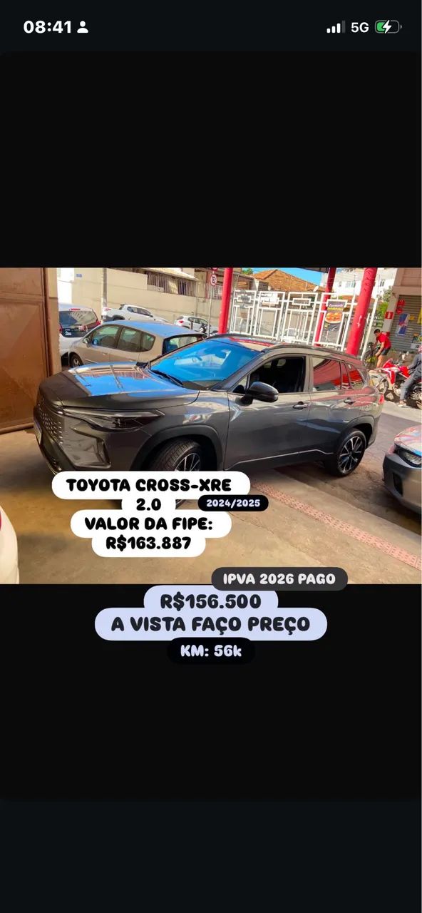 Vendo Corolla Cross 