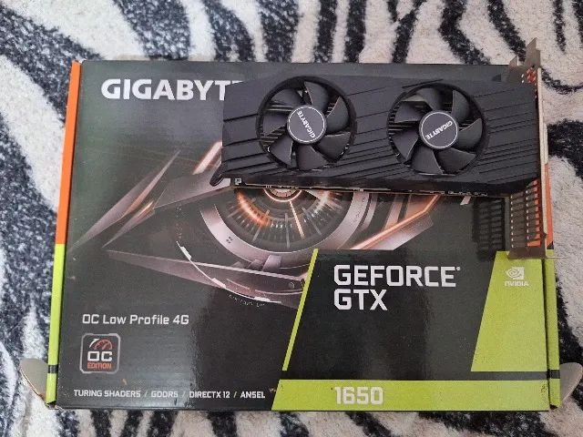 GTX 1650 4GB Gigabyte Low Profile ? Excelente Estado