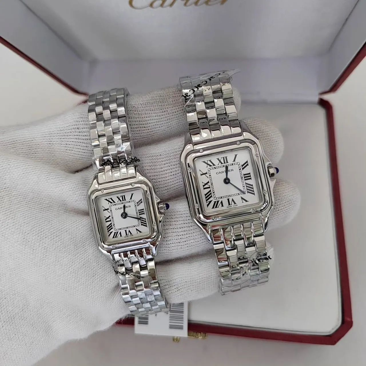 Relógio Estilo Panthère 23/29mm - Elegante, Aço Inox 904L Feminino - Foto 3