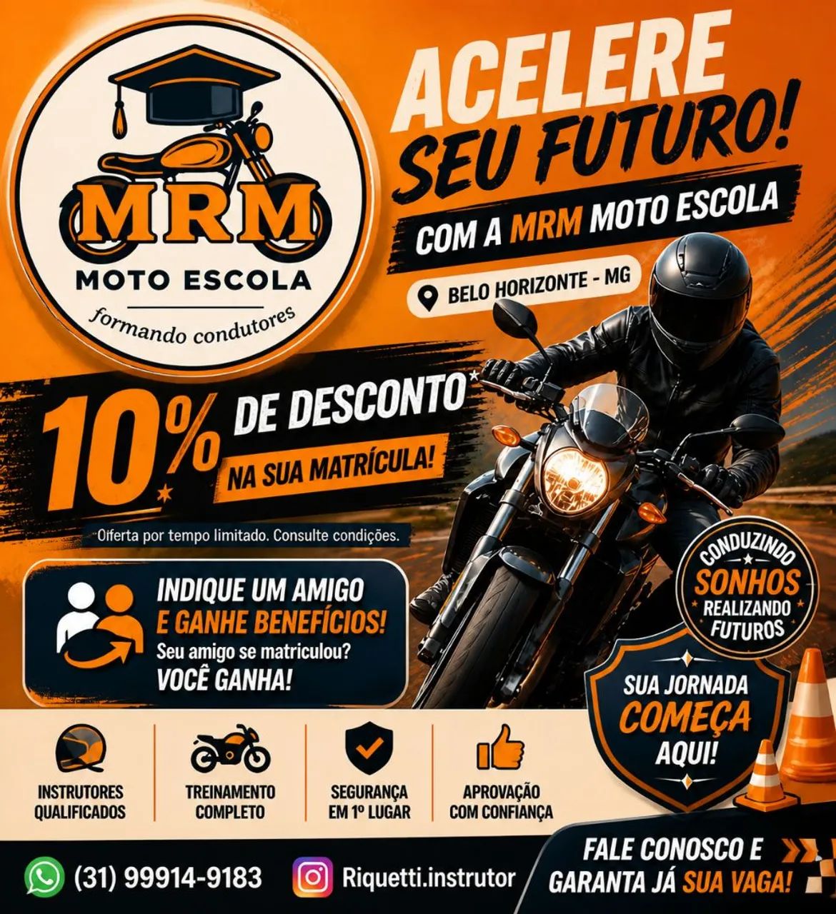 Instrutor de moto autônomo  - Foto 2