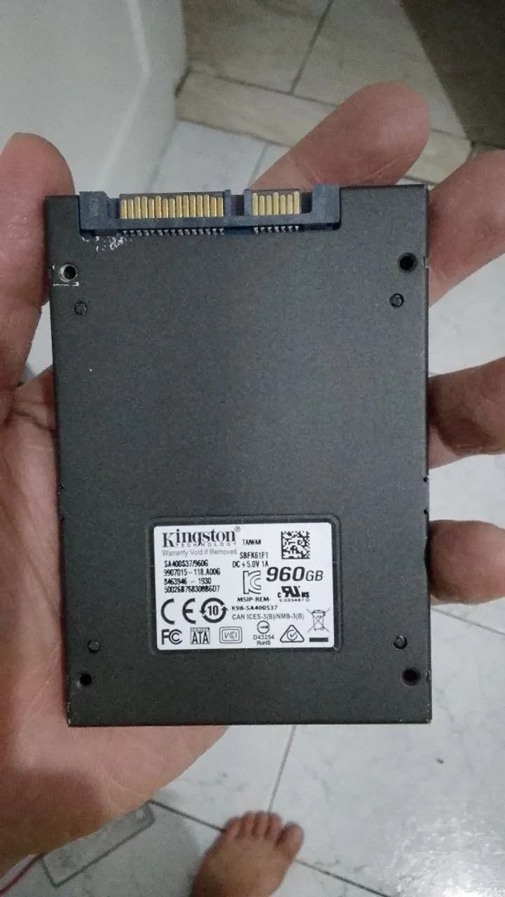 SSD Kingston 960 GB original SATA - Foto 2