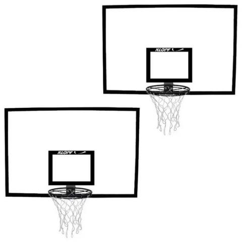 Tabela Basquete Oficial Klopf 1022 1,8x1,2m Comp. Naval 2 Unidades nova
