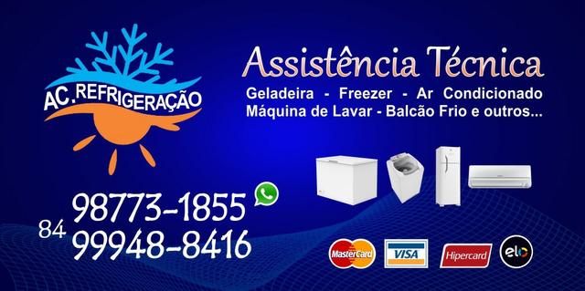 Conserto de geladeira ar condicionado e máquina de lavar
