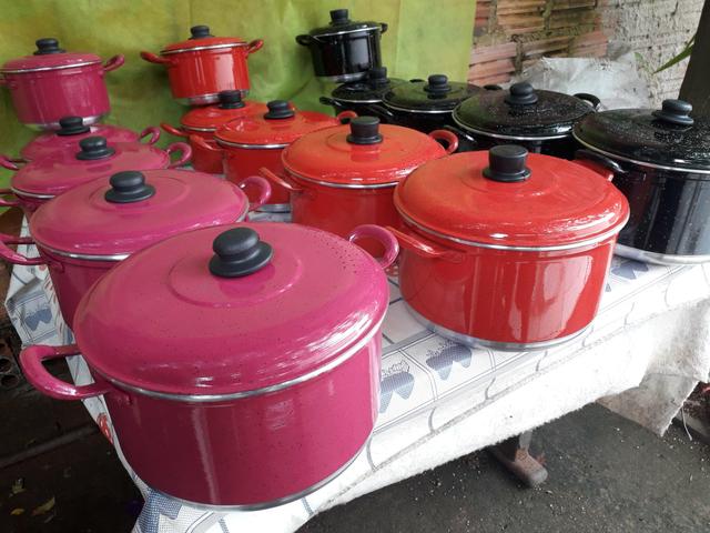 Kit de panelas 5 peças no jogo - Foto 3