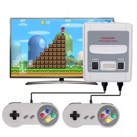 Videogame Super Mini Sfc Com 620 Jogos 8-bit e 2 Controles (bi-volt) - Foto 4