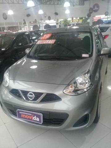 Carro Mais Econômico do Mercado ,Nissan March S 1.0 12V 2019! IPVA 2019 GRÁTIS