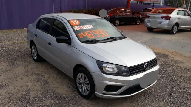 Volkswagen Voyage 1.6 MSI Flex 8V 4p - Prata - Foto 8