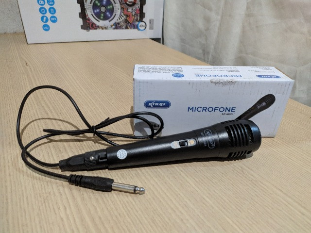 Microfone Com Fio Knup