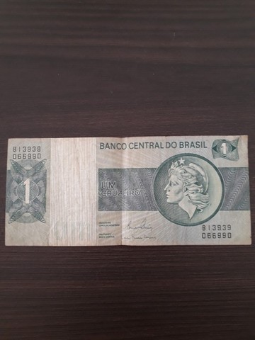 Nota 1 Cruzeiro - Brasil- Usada