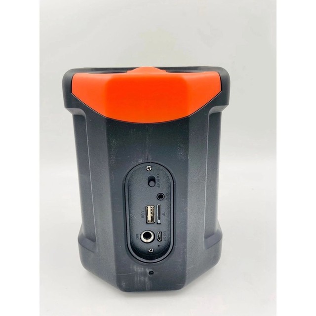 Caixa de som 10w muito top com leds rádios usb entrega  - Foto 4