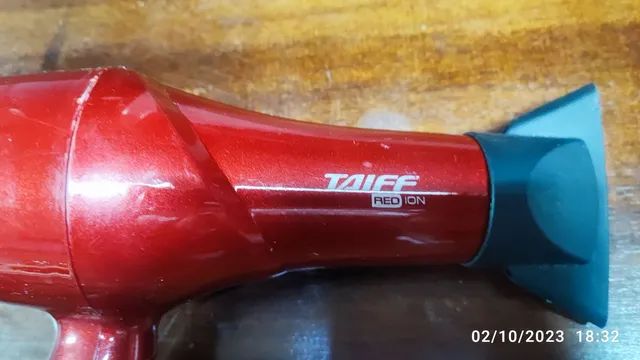 Secador Taiff red íon 127v - Foto 4
