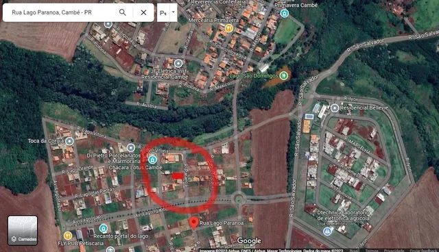 Terreno com 450m próximo ao centro de Cambé 