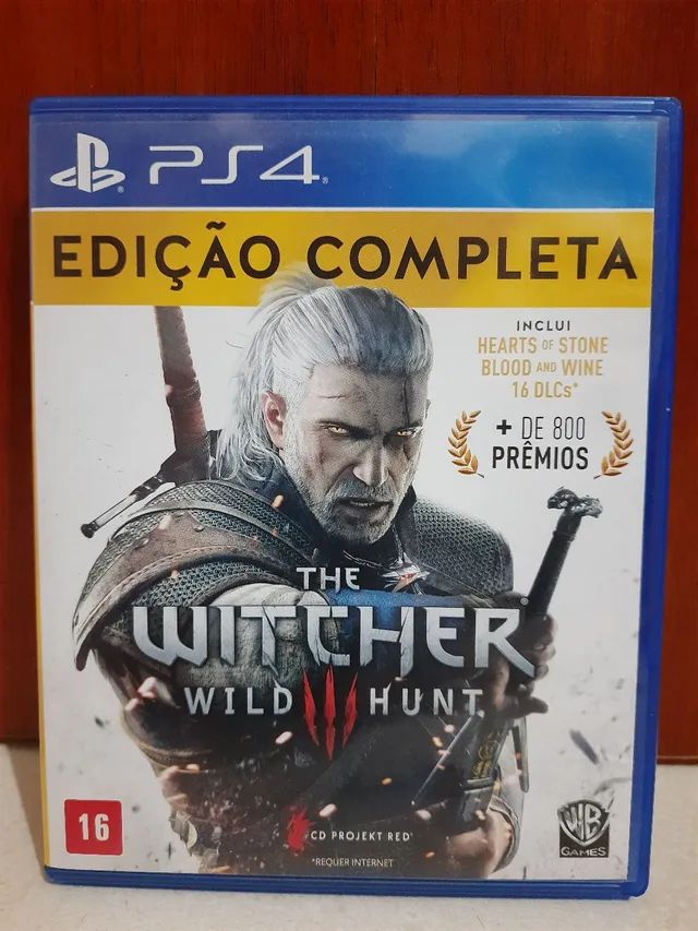 The Witcher 3 Wild Hunt Ps4 - Game Mídia Física - Jogo Original