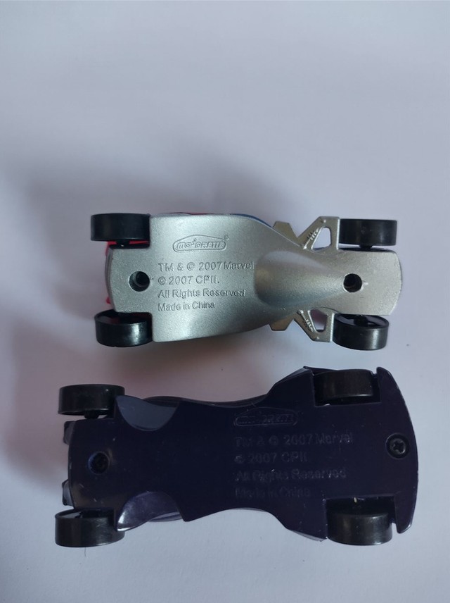 Carrinhos Miniaturas Spiderman 2007 Majorette 2 unidades - Foto 3