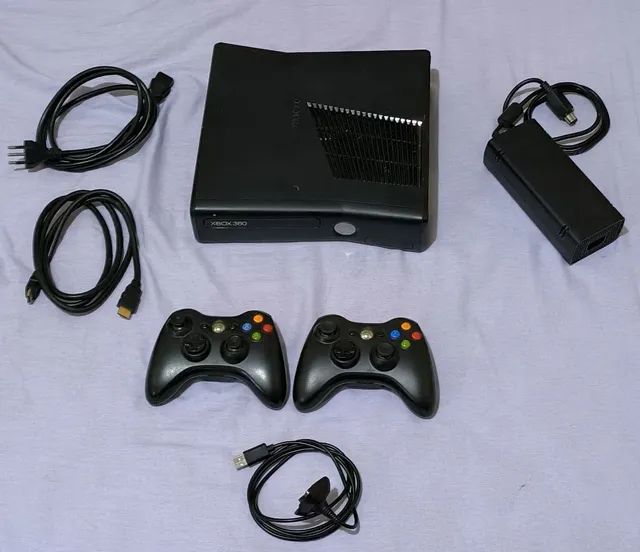 Console Xbox 360 Super Slim 250GB Desbloqueado (SEMINOVO