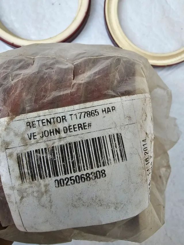 Escavadeira trator esteira retentor anel vedacao novo original t177865 - Foto 3