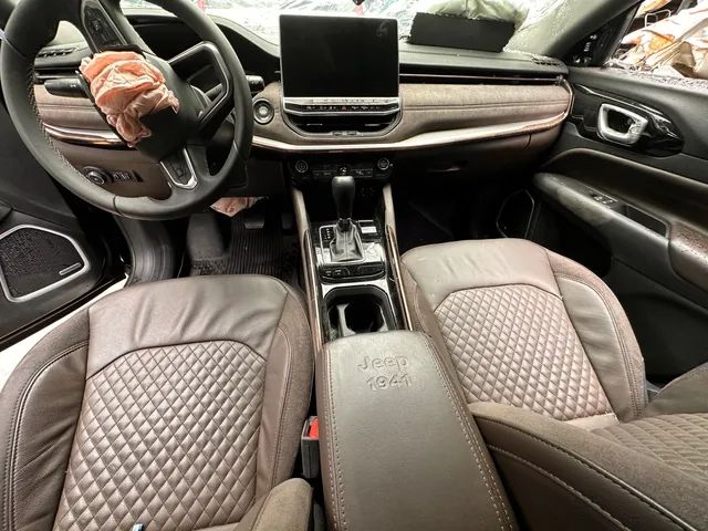 SUCATA JEEP COMMANDER OVERLAND T270 1.3 TB FLEX AUT 2021/2022 7LUGARES - Foto 4
