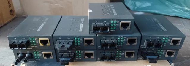 Conversor de Midia 10/100 Mbps Mm ST Planet FT-801